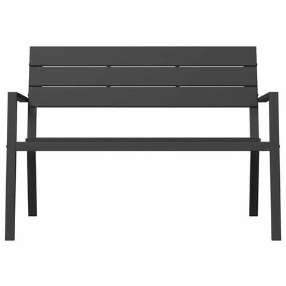 Garden Bench Anthracite 118 X 54 X 77Cm Steel