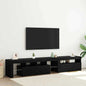 Tv Cabinet With Led Lights 260X36.5X40 Cm