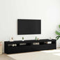 Tv Cabinet With Led Lights 240X35X40 Cm