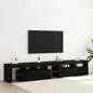 Tv Cabinet With Led Lights 260X36.5X40 Cm