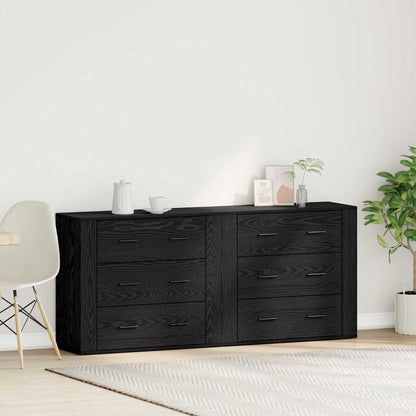 Sideboards 2 Pcs Engineered Wood