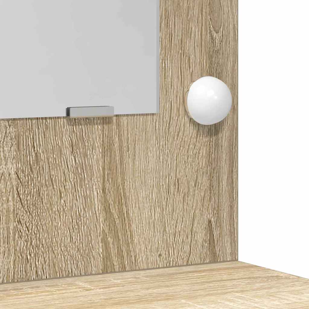 Dressing Table 78.5 X 41 X 135 Cm Engineered Wood