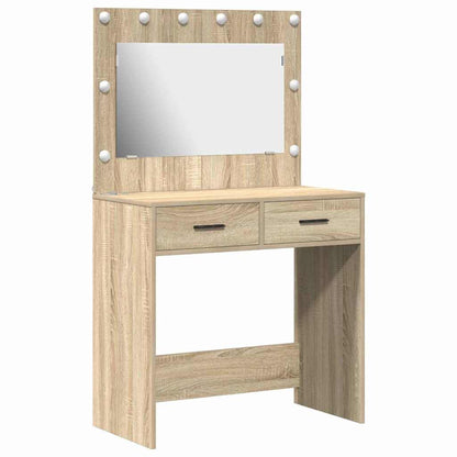 Dressing Table 78.5 X 41 X 135 Cm Engineered Wood