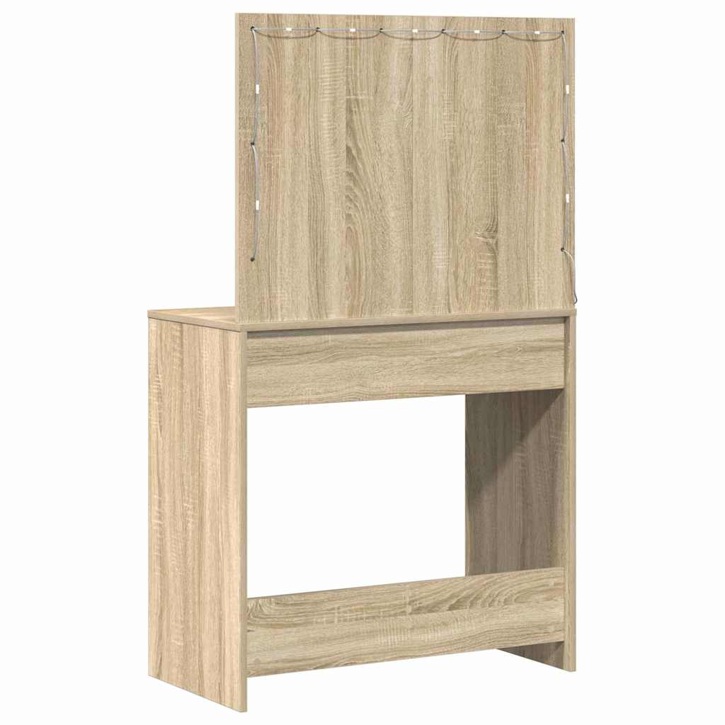 Dressing Table 78.5 X 41 X 135 Cm Engineered Wood