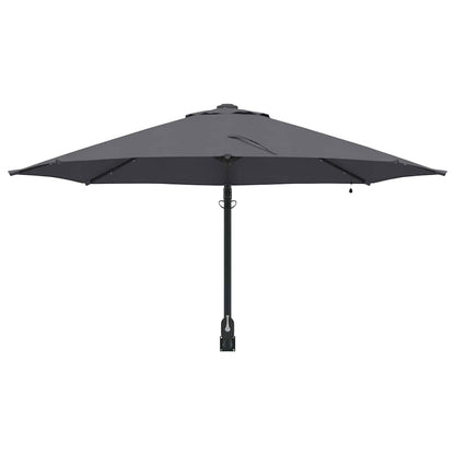 Garden Parasol Manual And Black 248 X 248 X 148 Cm