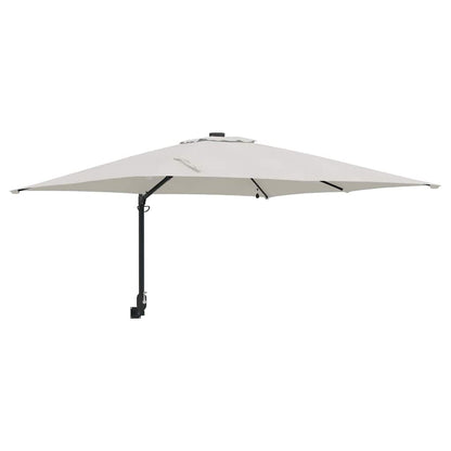 Garden Parasol 248.5 X 247.5 X 160 Cm Fabric