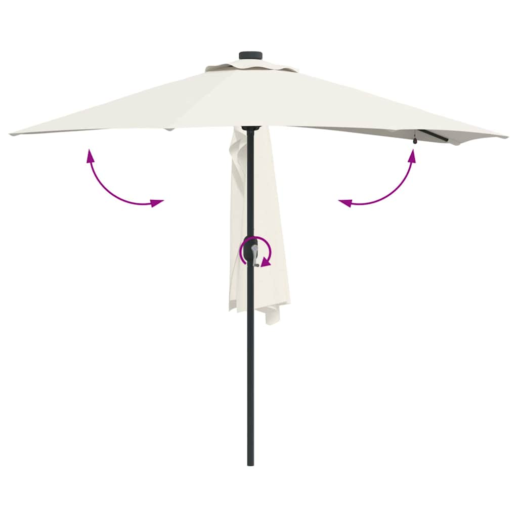 Garden Parasol 294 X 150 X 223 Cm Fabric