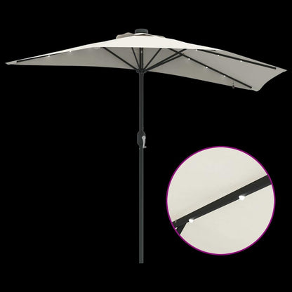 Garden Parasol 294 X 150 X 223 Cm Fabric