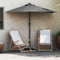 Garden Parasol 294 X 150 X 223 Cm Fabric