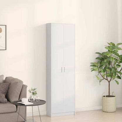 Wardrobe With Shelf 55 X 25 X 189 Cm Engineered Wood