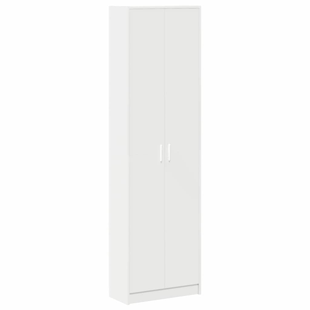 Wardrobe With Shelf 55 X 25 X 189 Cm Engineered Wood