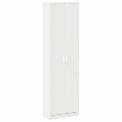 Wardrobe With Shelf 55 X 25 X 189 Cm Engineered Wood
