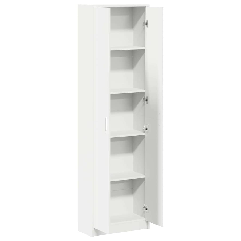 Wardrobe With Shelf 55 X 25 X 189 Cm Engineered Wood