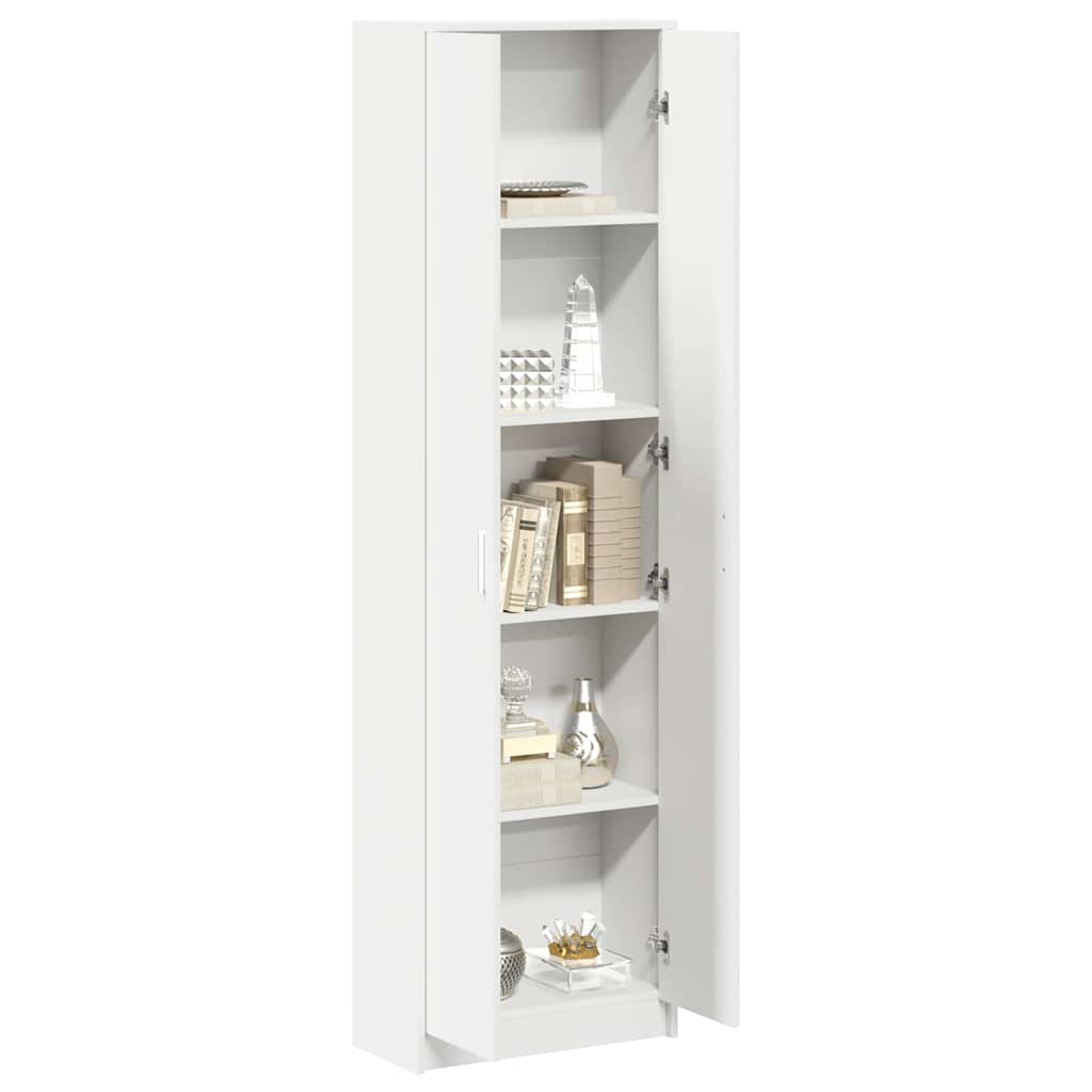 Wardrobe With Shelf 55 X 25 X 189 Cm Engineered Wood