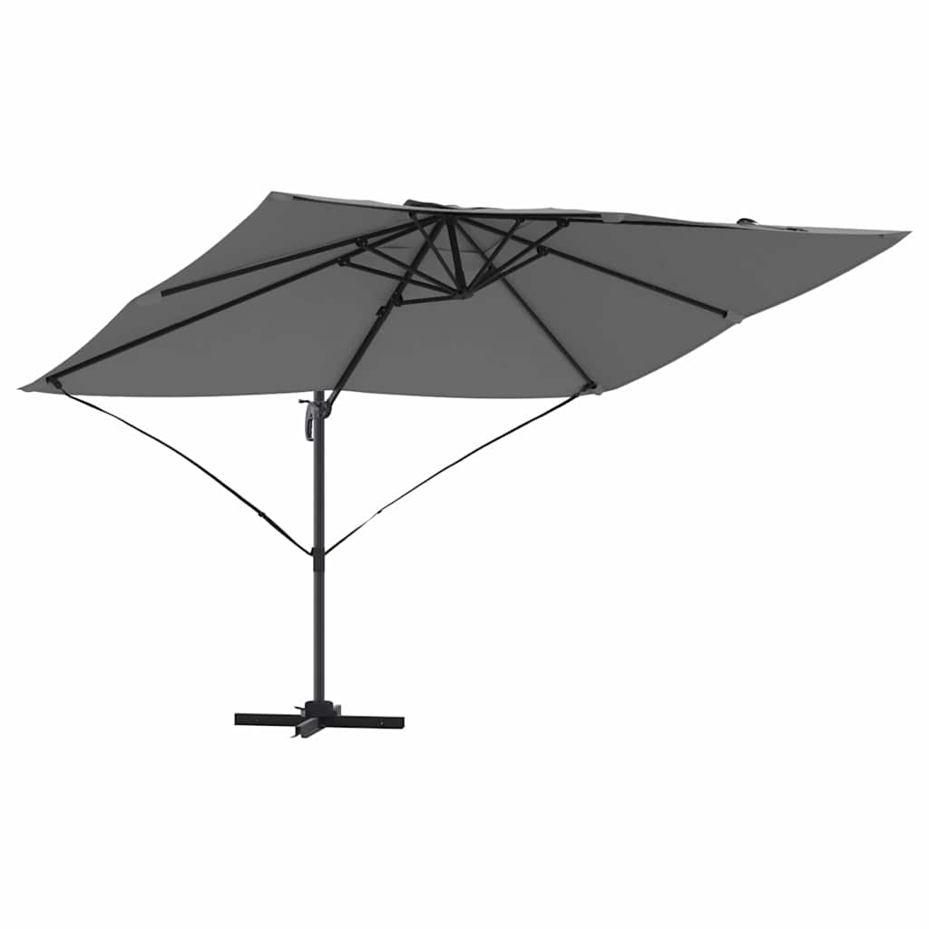 Cantilever Roma Parasol And Black 352 X 251 X 260 Cm