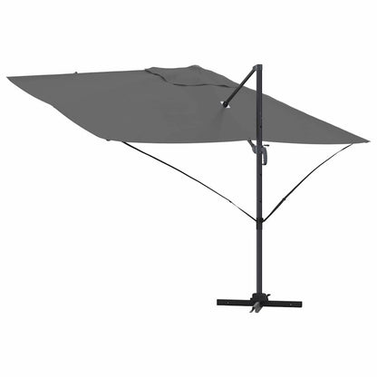 Cantilever Roma Parasol And Black 352 X 251 X 260 Cm