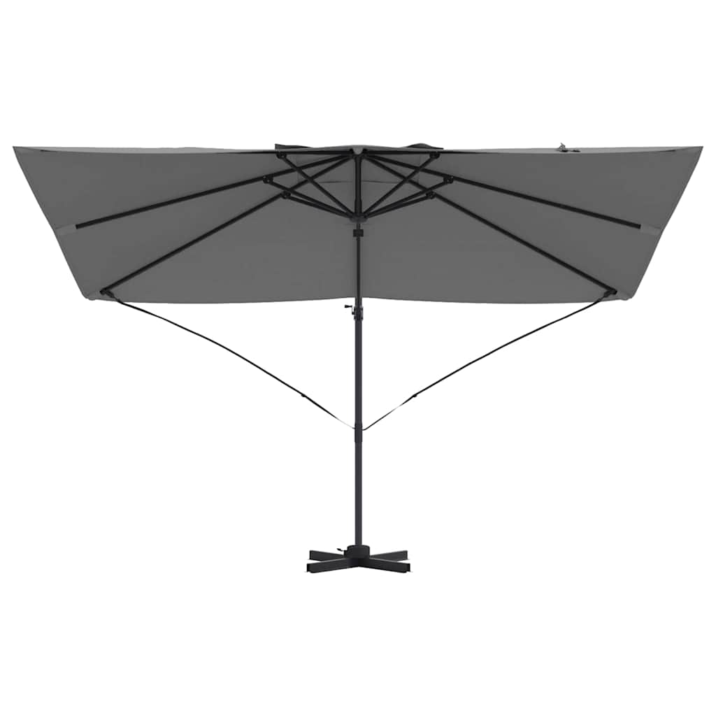 Cantilever Roma Parasol And Black 352 X 251 X 260 Cm