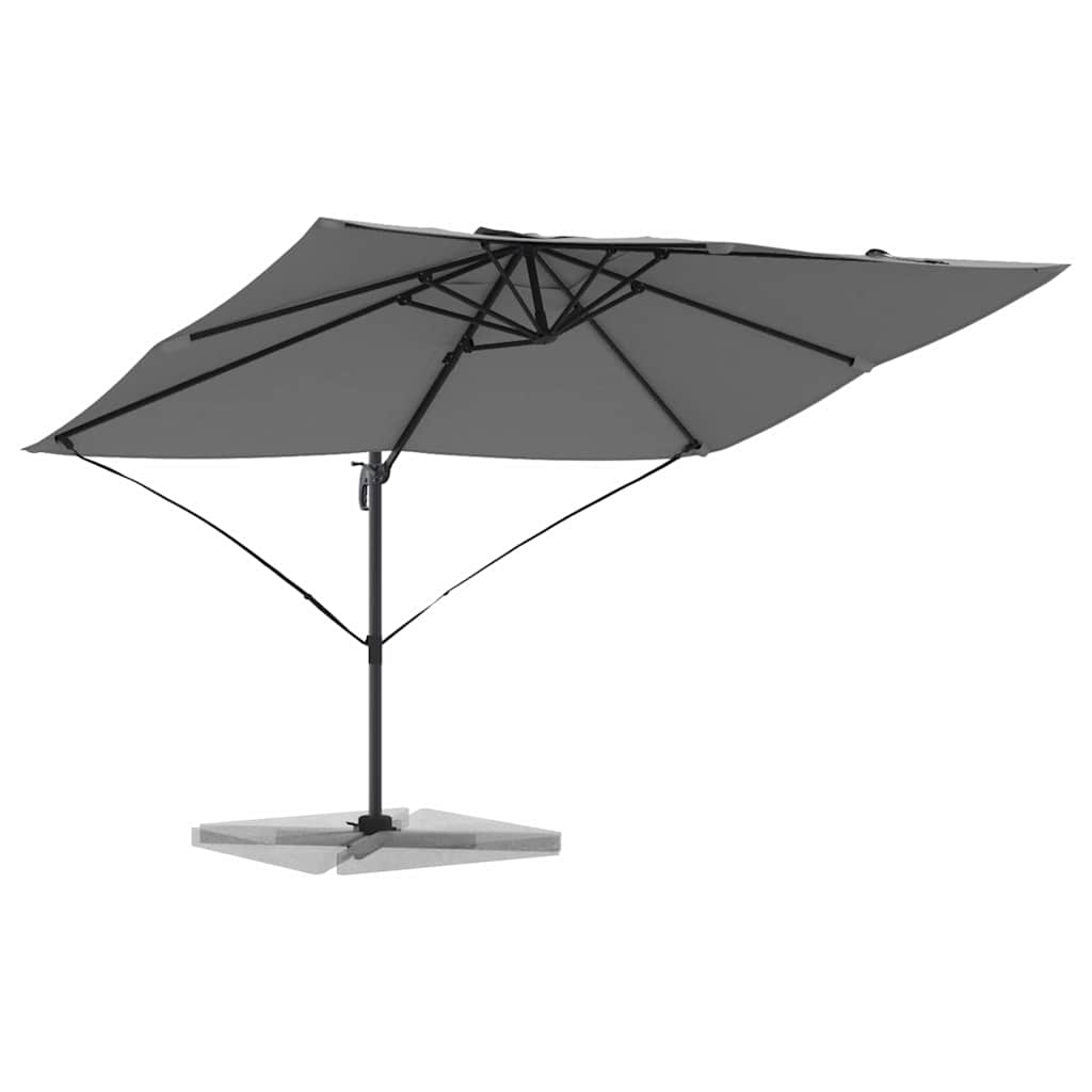 Cantilever Roma Parasol And Black 352 X 251 X 260 Cm