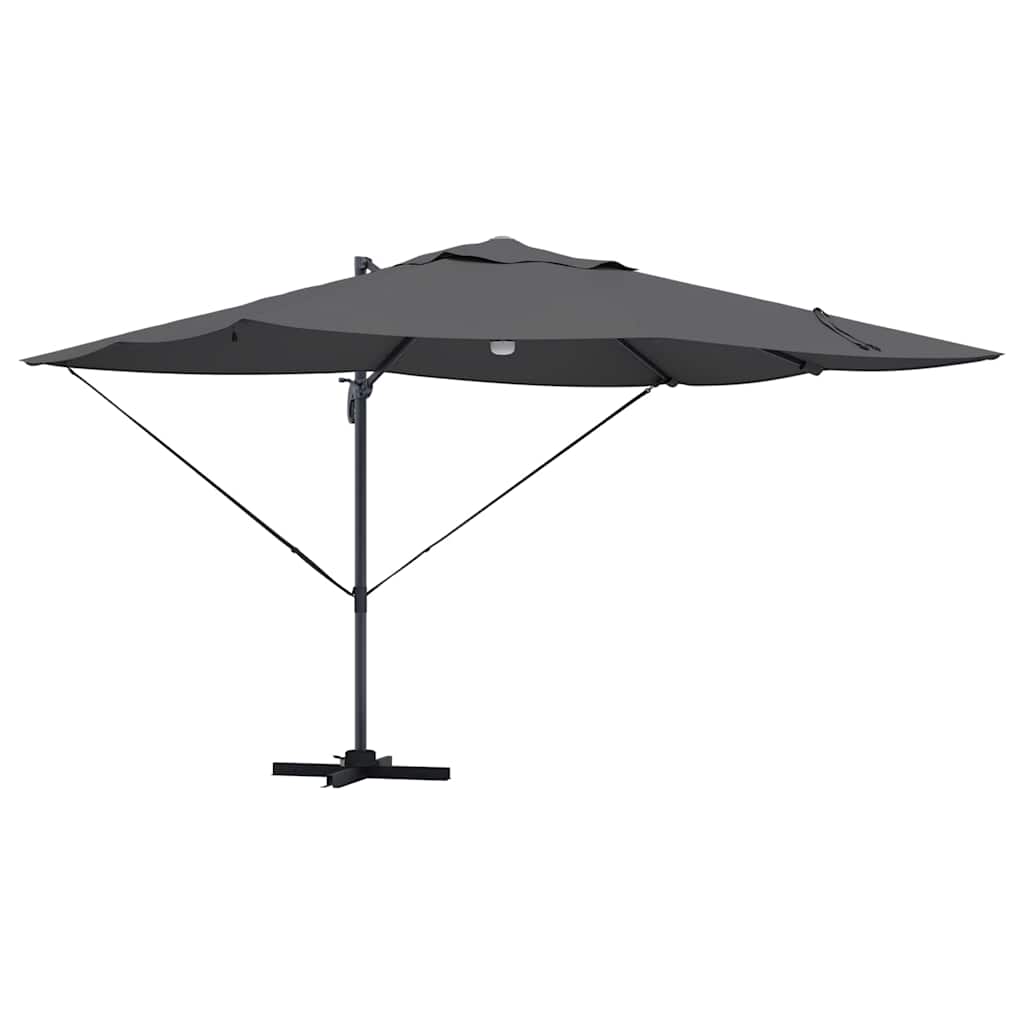Cantilever Roma Parasol And Black 352 X 251 X 265 Cm