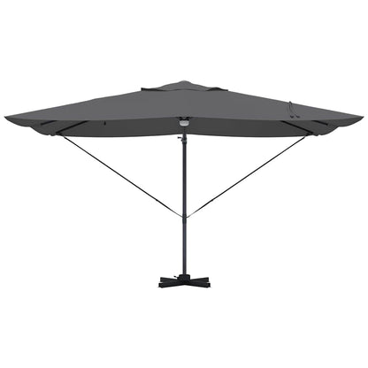 Cantilever Roma Parasol And Black 352 X 251 X 265 Cm