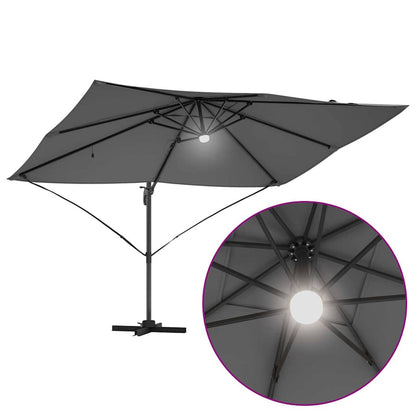 Cantilever Roma Parasol And Black 352 X 251 X 265 Cm