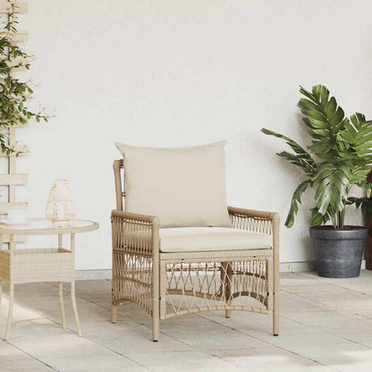 Garden Chair Black 60 X 70 X 78Cm Poly Rattan