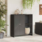 Storage Cabinet With Storage 100 X 36 X 102 Cm Rattan