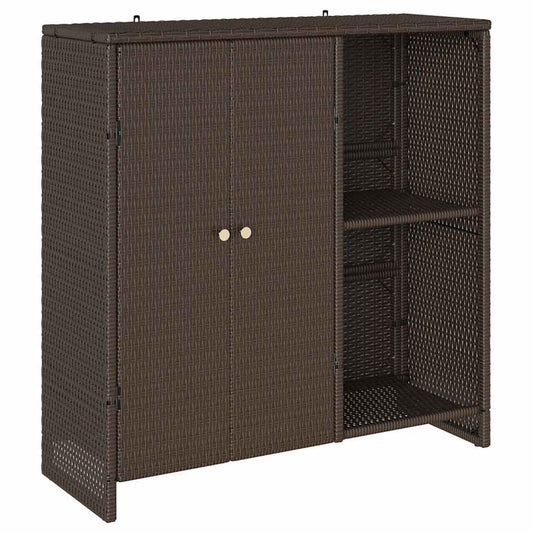Storage Cabinet With Storage 100 X 36 X 102 Cm Rattan