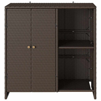 Storage Cabinet With Storage 100 X 36 X 102 Cm Rattan