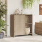 Storage Cabinet With Storage 100 X 36 X 102 Cm Rattan