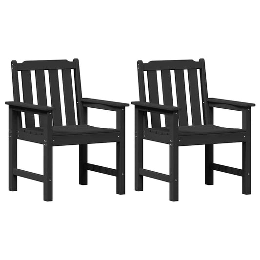 Garden Dining . 2 Pcs 65.5 X 59 X 88Cm Hdpe