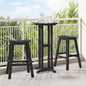 Bar Stool 2 Pcs 52 X 43 X 73.5Cm Hdpe