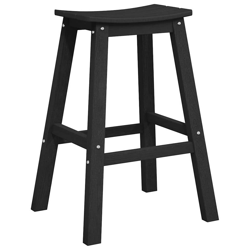Bar Stool 2 Pcs 52 X 43 X 73.5Cm Hdpe