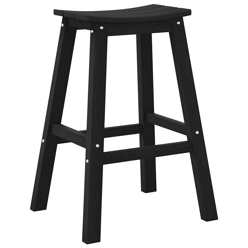 Bar Stool 2 Pcs 52 X 43 X 73.5Cm Hdpe