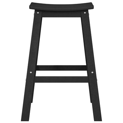 Bar Stool 2 Pcs 52 X 43 X 73.5Cm Hdpe