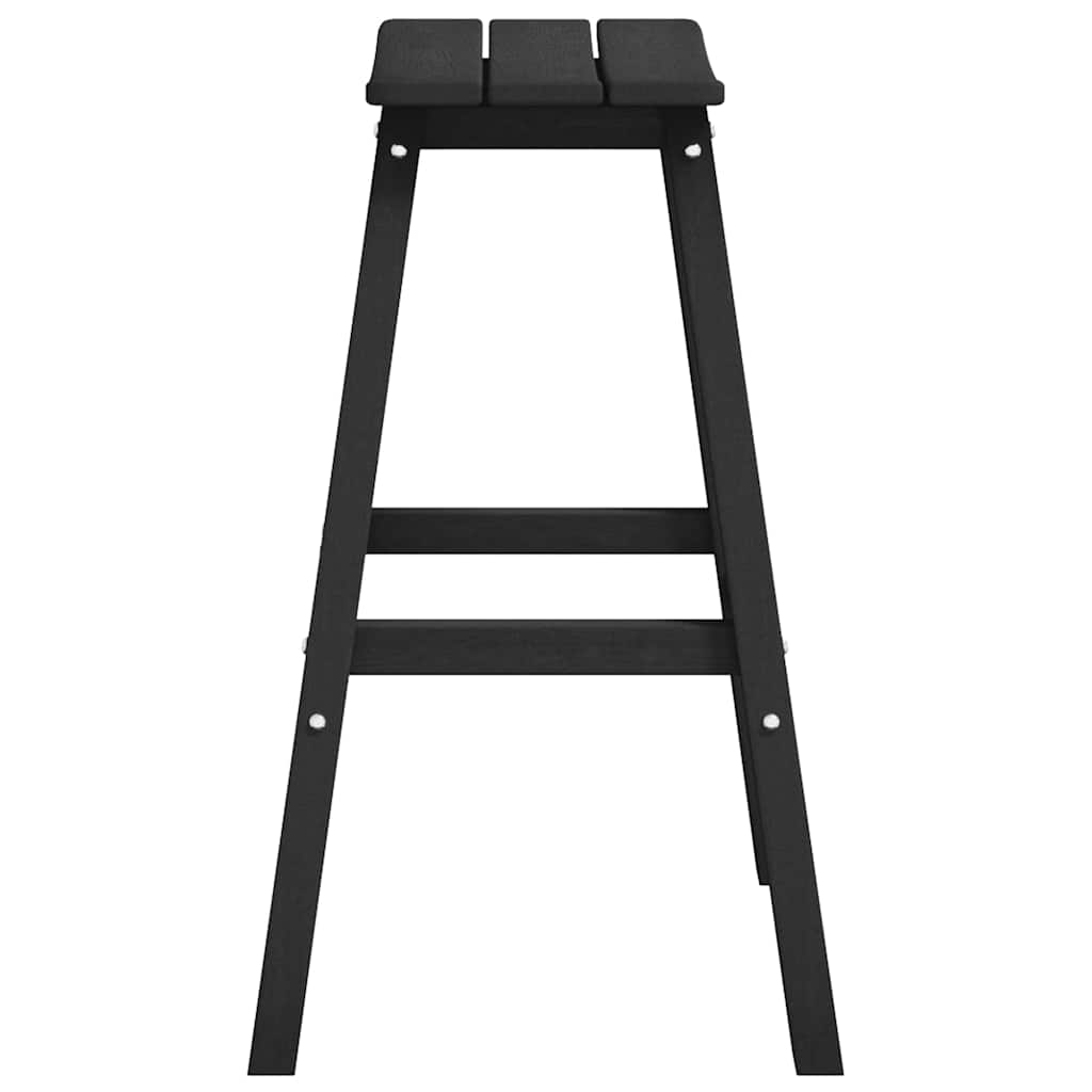 Bar Stool 2 Pcs 52 X 43 X 73.5Cm Hdpe
