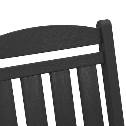 Garden Rocking Chair 2 Pcs 70 X 92 X 108Cm Plastic