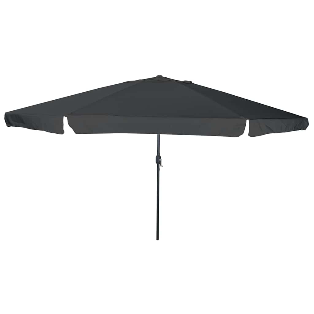 Garden Parasol White And Black 395 X 395 X 245 Cm