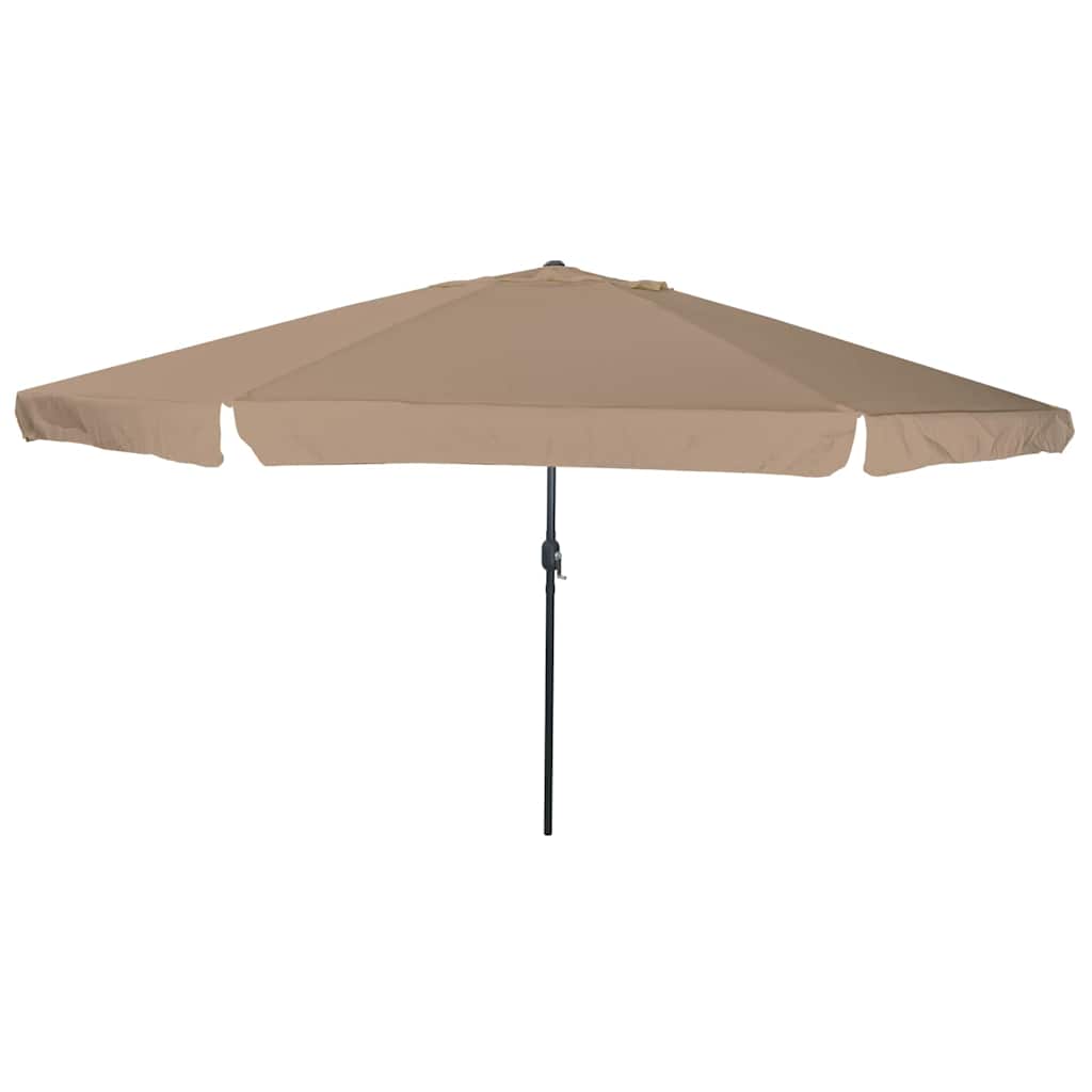 Garden Parasol White And Black 395 X 395 X 245 Cm