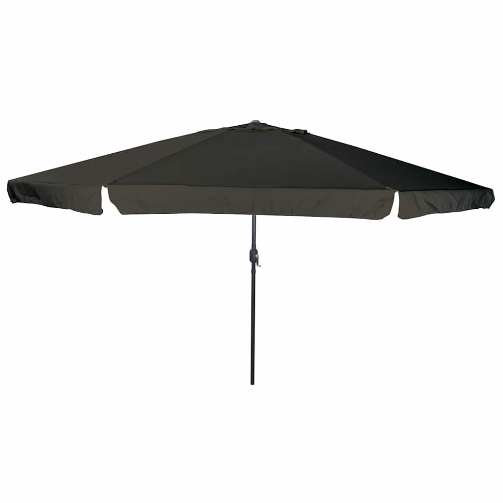 Garden Parasol White And Black 395 X 395 X 245 Cm