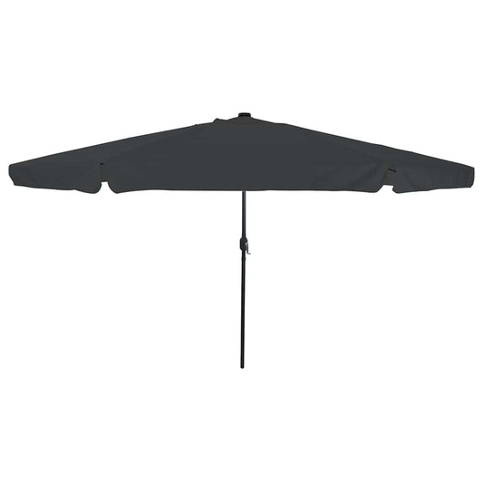 Garden Parasol And Black 395 X 395 X 245 Cm