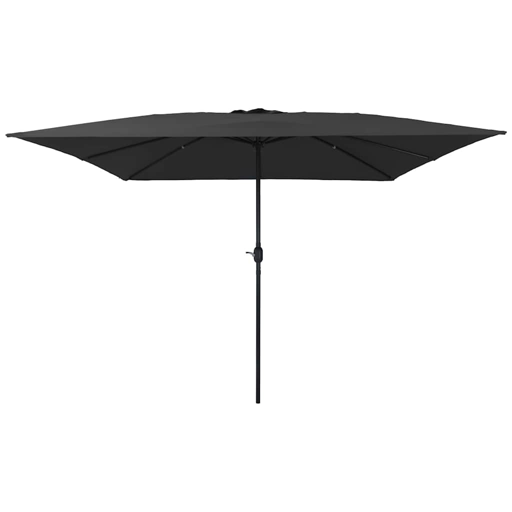 Garden Parasol And Black 295 X 295 X 245 Cm