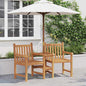 Outdoor Chairs Brown 152 X 63 X 89 Cm Solid Teak Wood