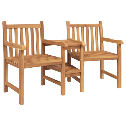 Outdoor Chairs Brown 152 X 63 X 89 Cm Solid Teak Wood