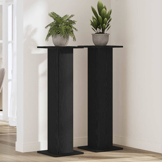 Plant Stand 2 Pcs Engineered Wood
