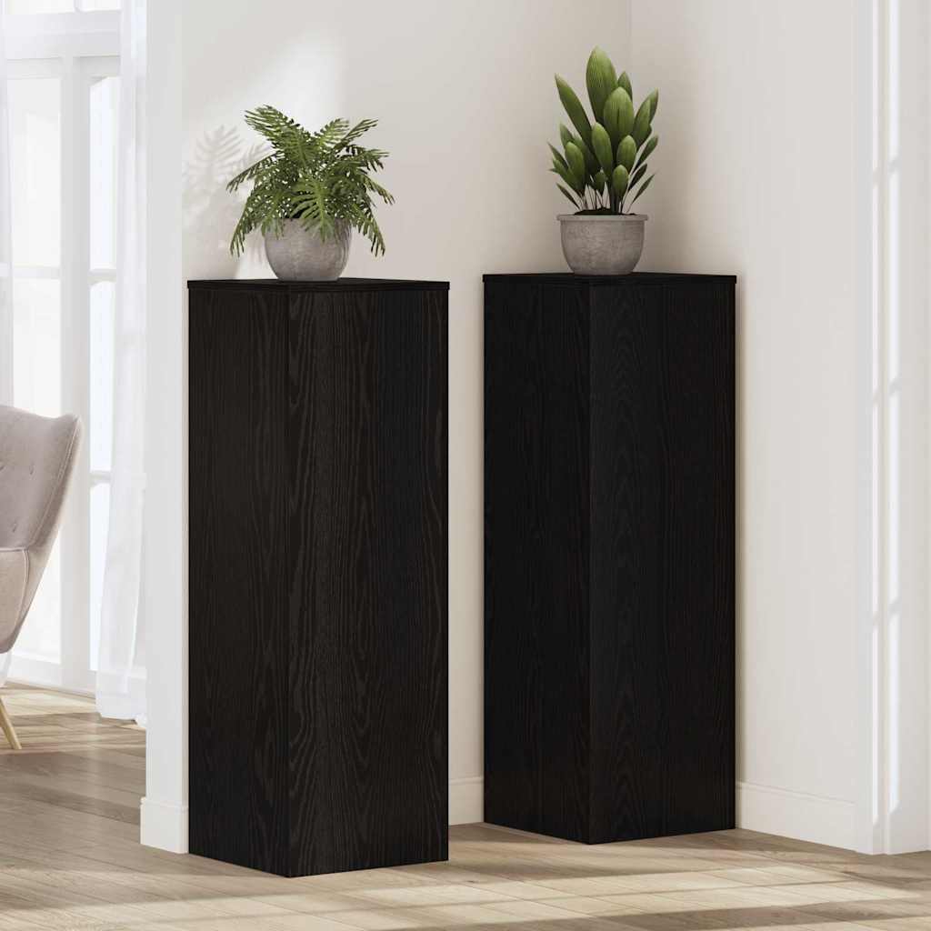 Plant Stand 33X33X100 Cm Engineered Wood