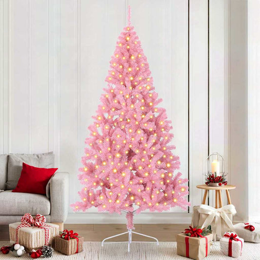 Artificial Pre-Lit Christmas Tree Pvc