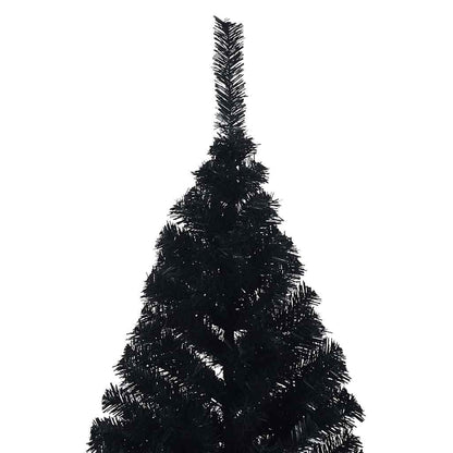 Christmas Tree With Decorative String Lights