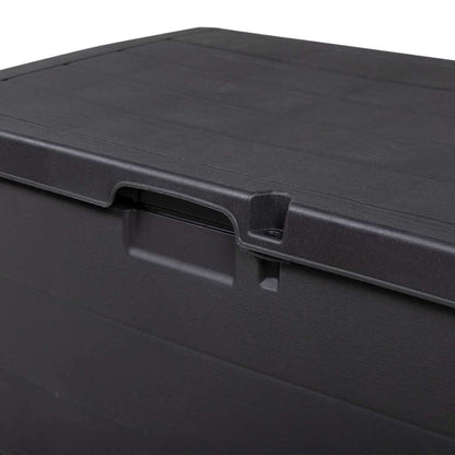 Garden Storage Box Anthracite 77.5 X 54.5 X 53 Cm Plastic