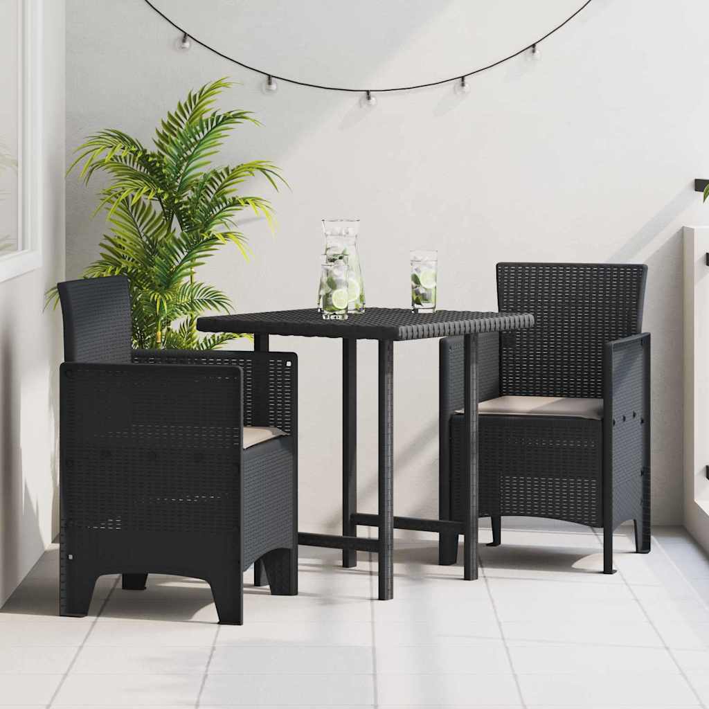 Garden Chair 2 Pcs 53 X 49 X 85 Cm Pp